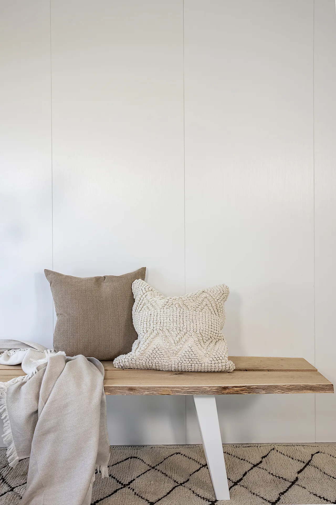 Veggplate trefiber mikrofuge klassisk hvit 11x620x2390 mm null - null - 3 - Miniatyr