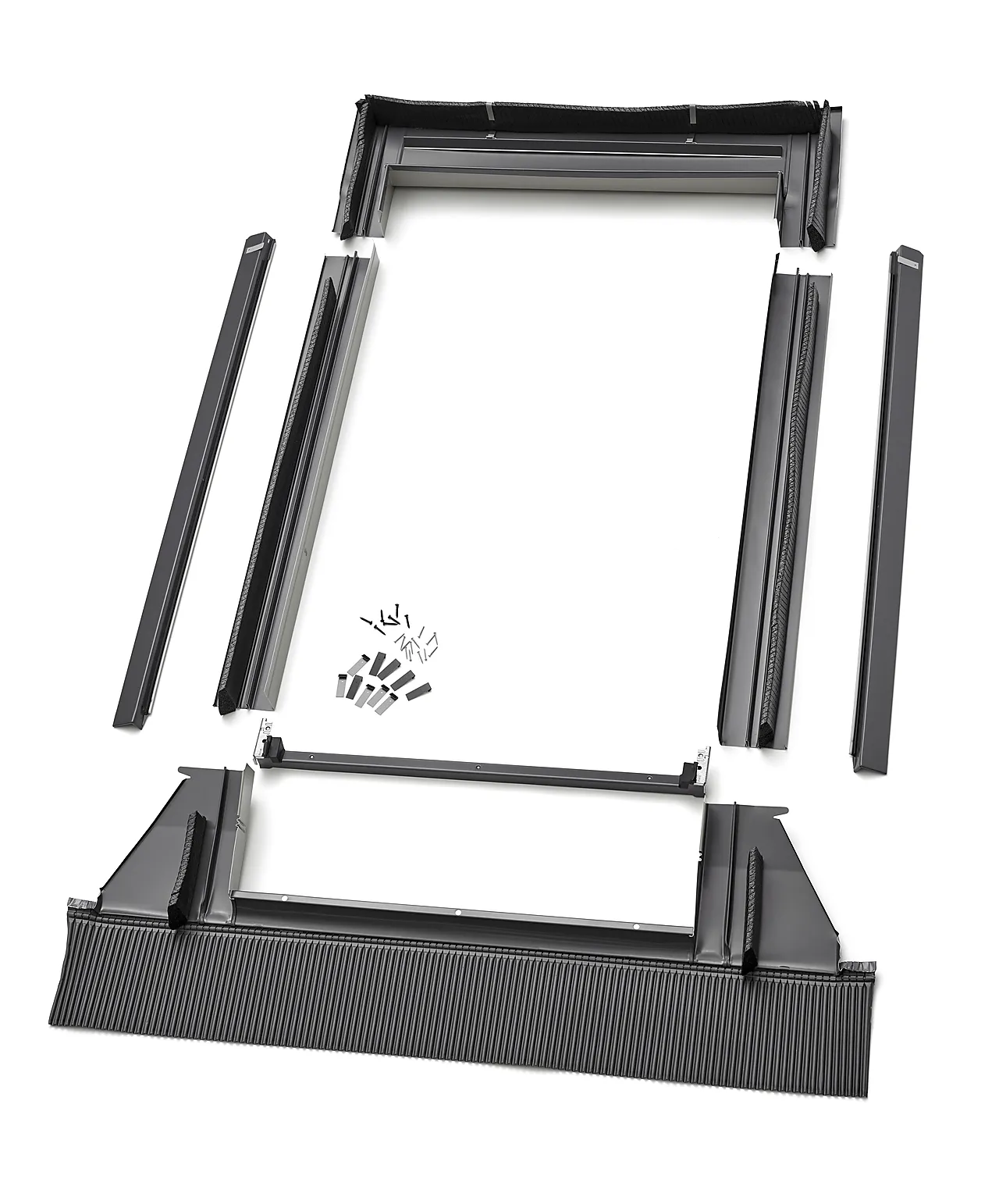 Velux inndekning 55x78 edw 2000 med bdx og bfx for profilerte tak null - 55x78 cm - 2 - Miniatyr