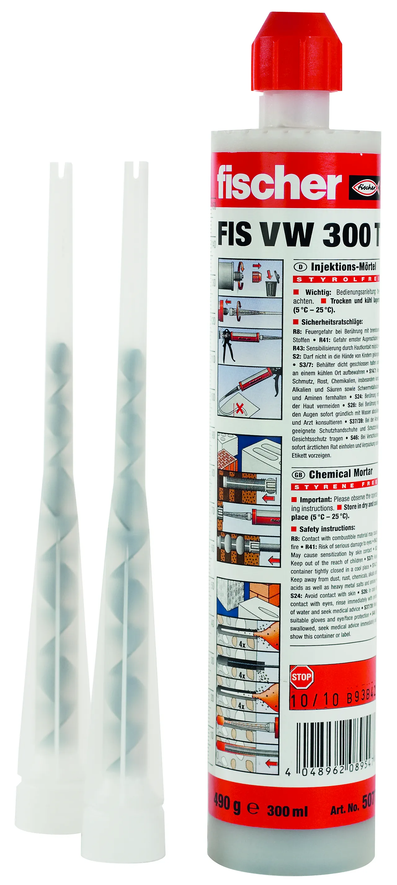 Forankringsmørtel fis sb 390 S superbond universalmørtel 2-komp null - null - 2 - Miniatyr