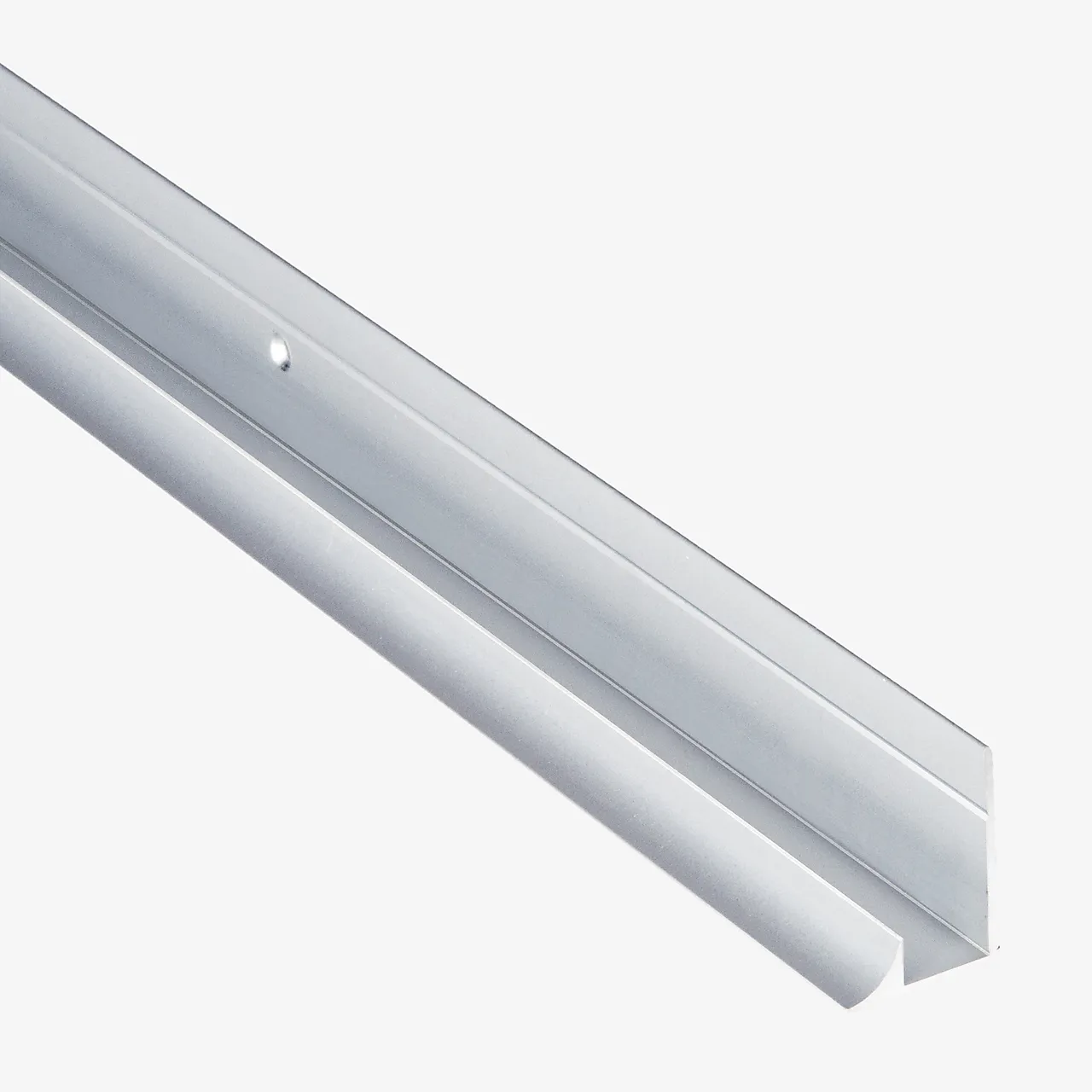 Kombilist aluminium 25x19x2400 mm forboret plastpakket