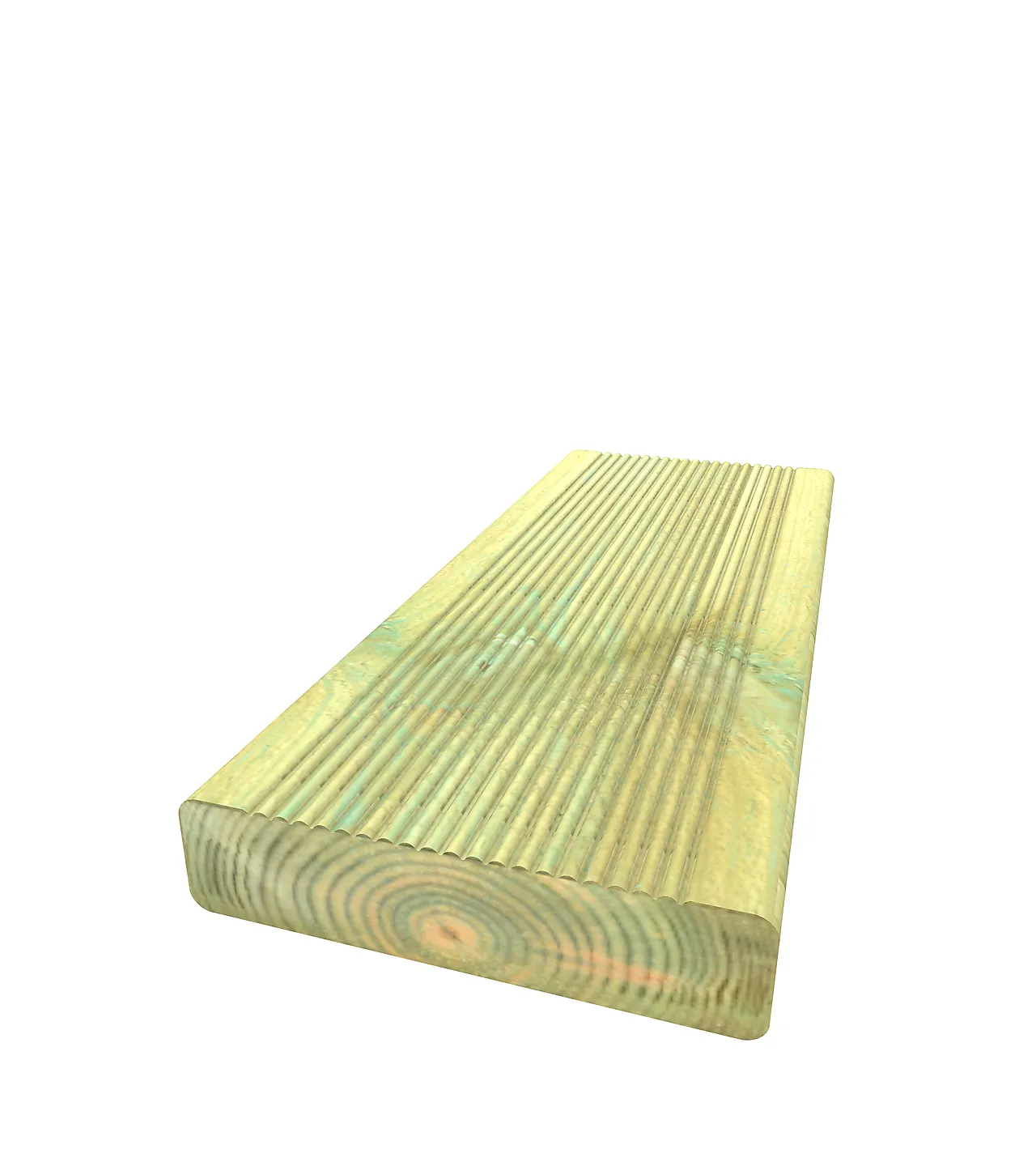 Terrassebord impregnert furu duo 28x120 mm Terrassebord impregnert furu duo 28x120 mm