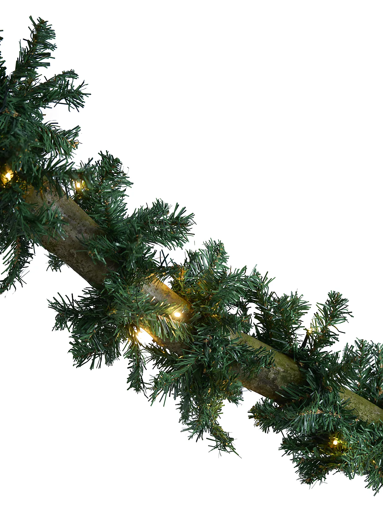 Granguirlande m/80 LED 5 meter 340 grener null - null - 2 - Miniatyr