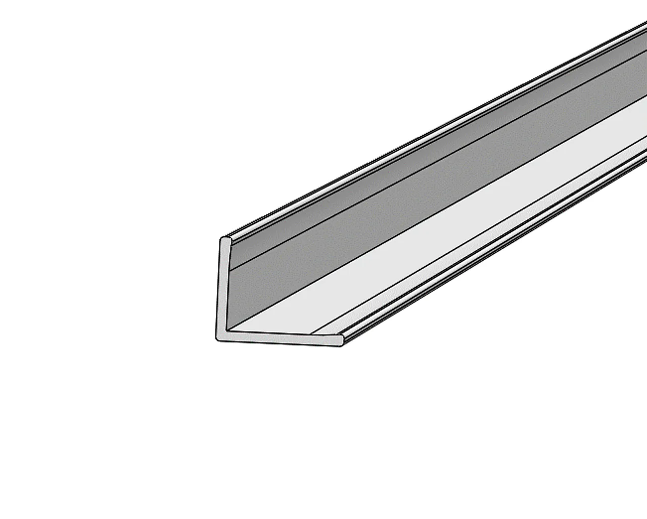 Smartpanel Kitchen L-Profil aluminium Smartpanel Kitchen L-Profil aluminium