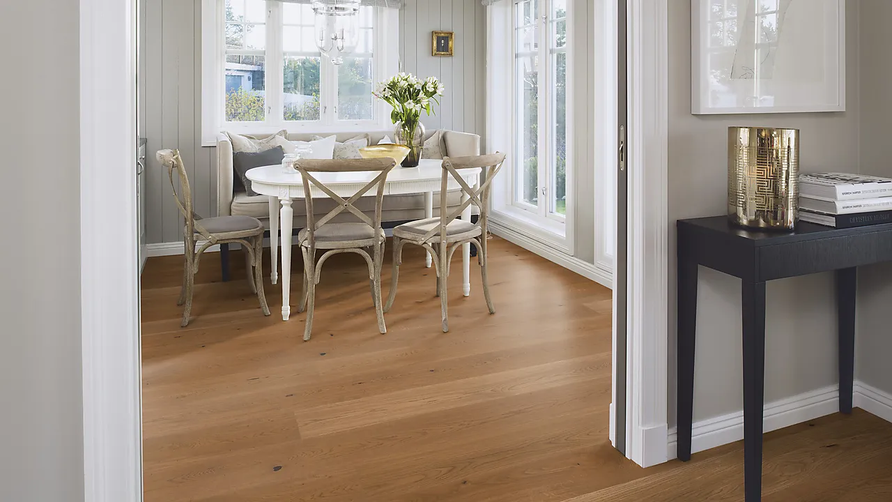 Boen Parkett honey oljet børstet