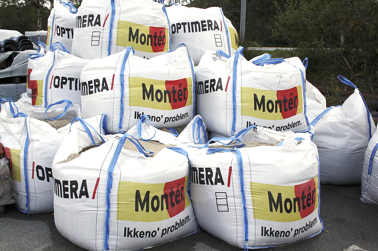 Sekk bigbag 90x90x140 cm 1250 kg safebag hd-helikopter orange