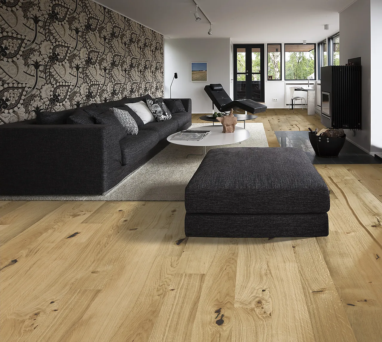 Kährs tynngulv 1-stav eik Village Kährs tynngulv 1-stav eik Village