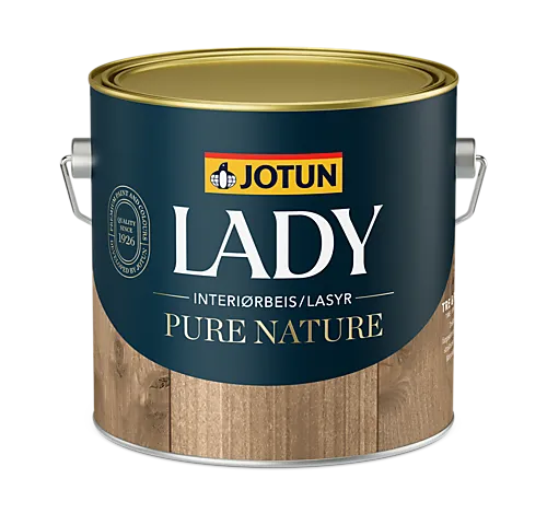 Lady Pure Nature interiørbeis klar 2,7 liter