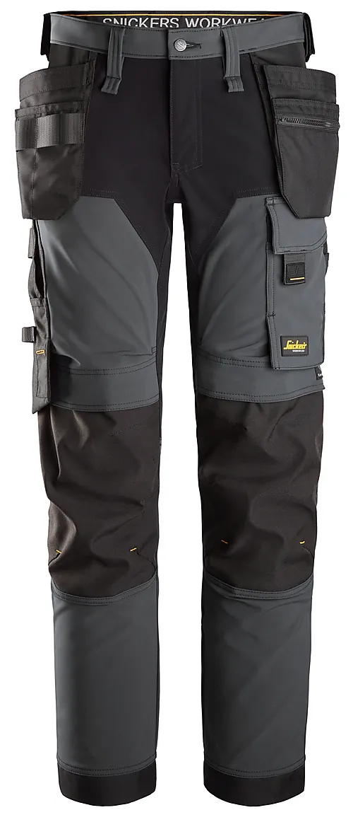 Bukse softshell grå/sort str 250