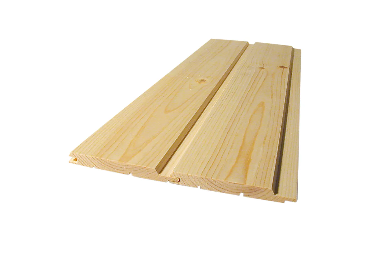 14X120 mm Skyggepanel skrå kant Natur furu