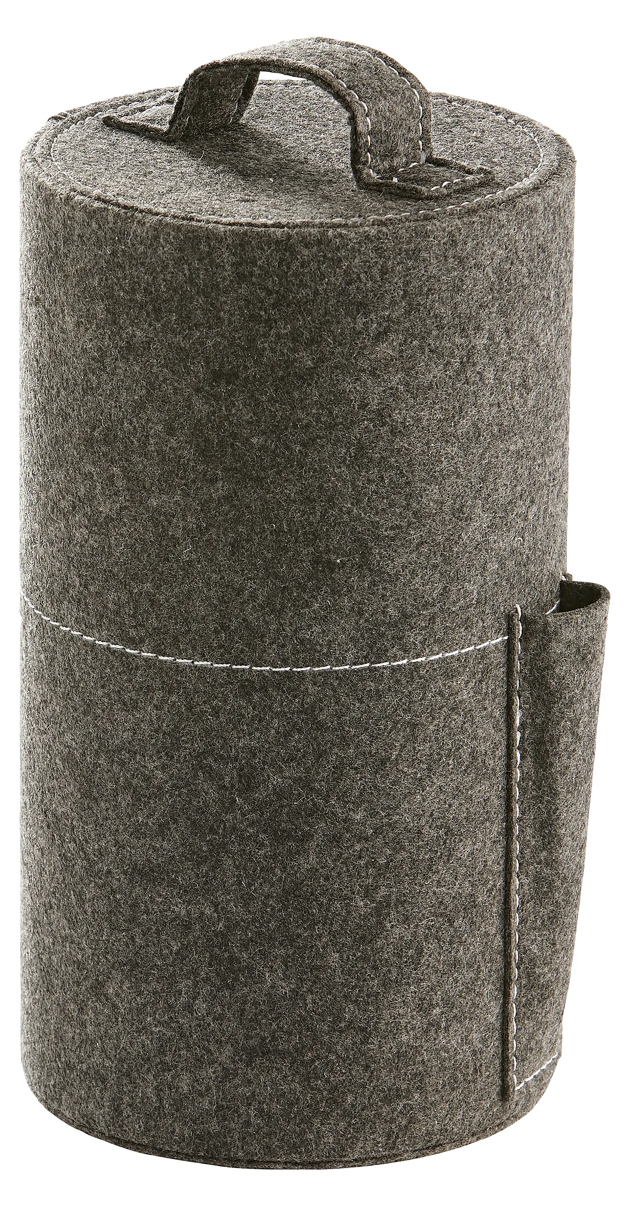 Beholder opptenningsposer grå filt Beholder opptenningsposer grå filt