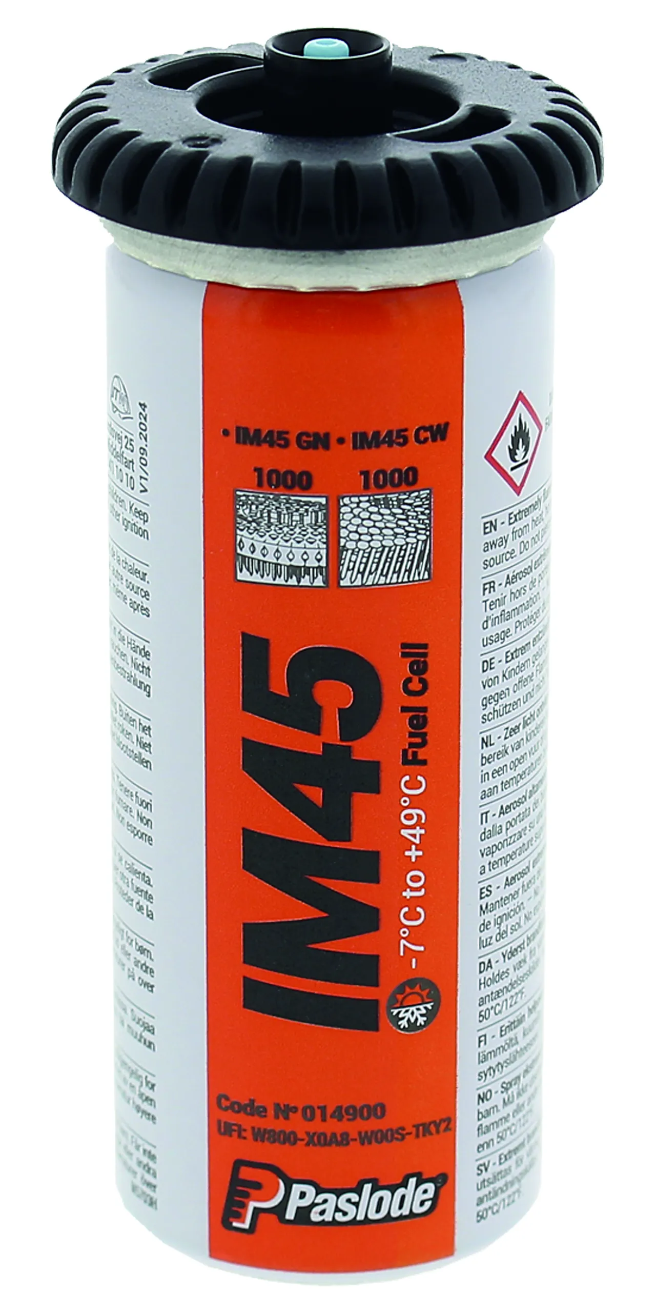 Gasspatron IM45 til spikerpistol null - null - 2 - Miniatyr