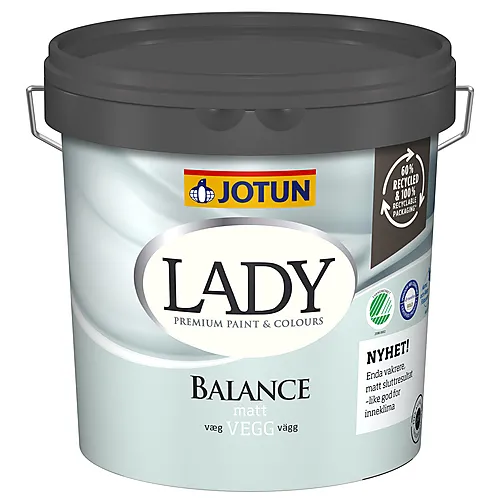 Hvit base balance 2,7 liter
