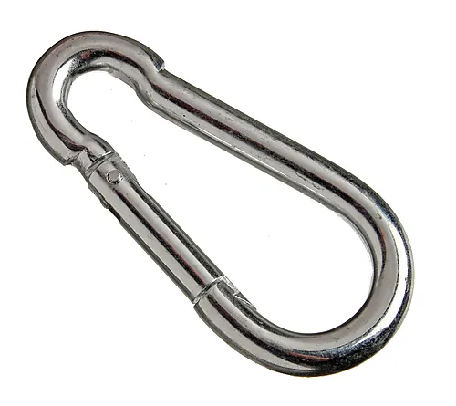 Karabinkrok 8x80 mm 1 stk blå