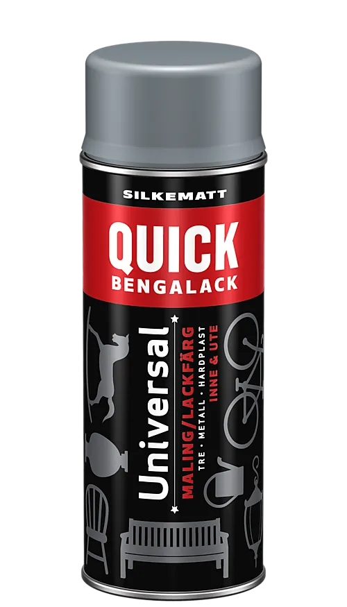 Bengalack spray dyptvann silkematt