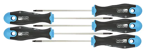 Novipro ergonomisk torx skrutrekkersett 5 deler TX10-30