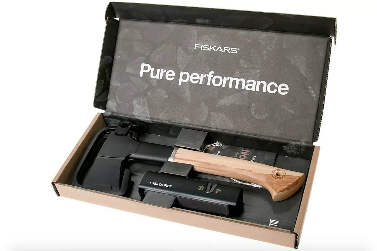 Øks og knivsliper sett