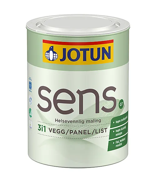 Jotun vegg/panel/list 07 hvit 0,68 liter