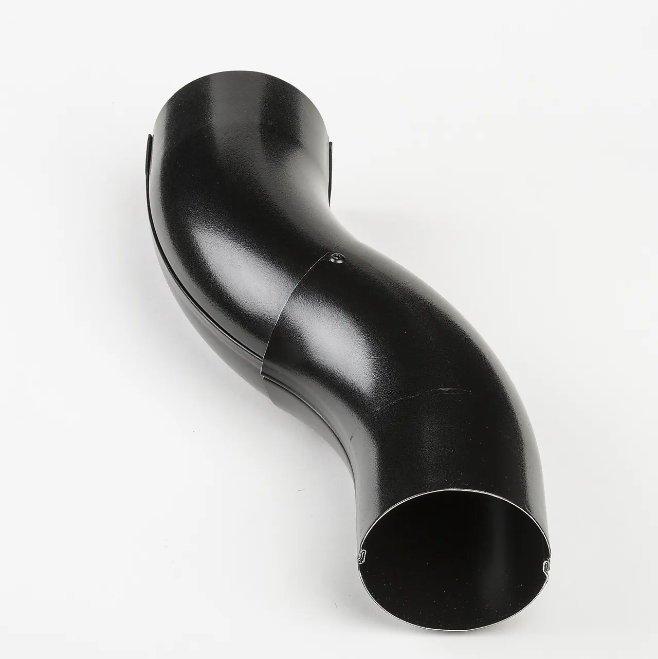 Sokkelbend sort 75 mm ST