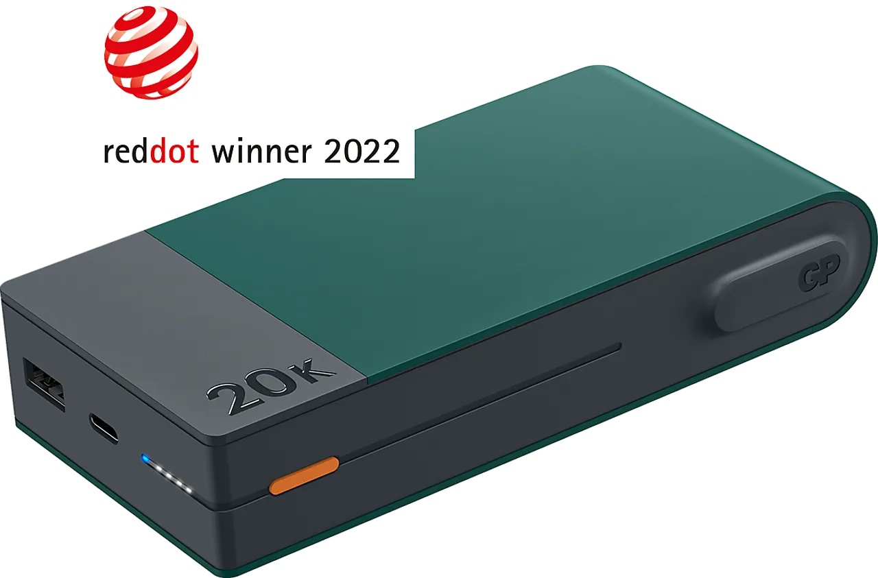Powerbank M2 20000 mAh grønn