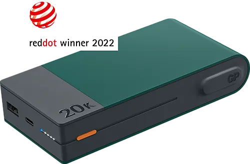 Powerbank M2 20000 mAh grønn