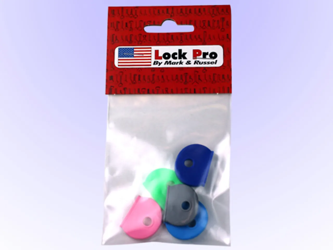 Nøkkelkappe ass 5-pk gds