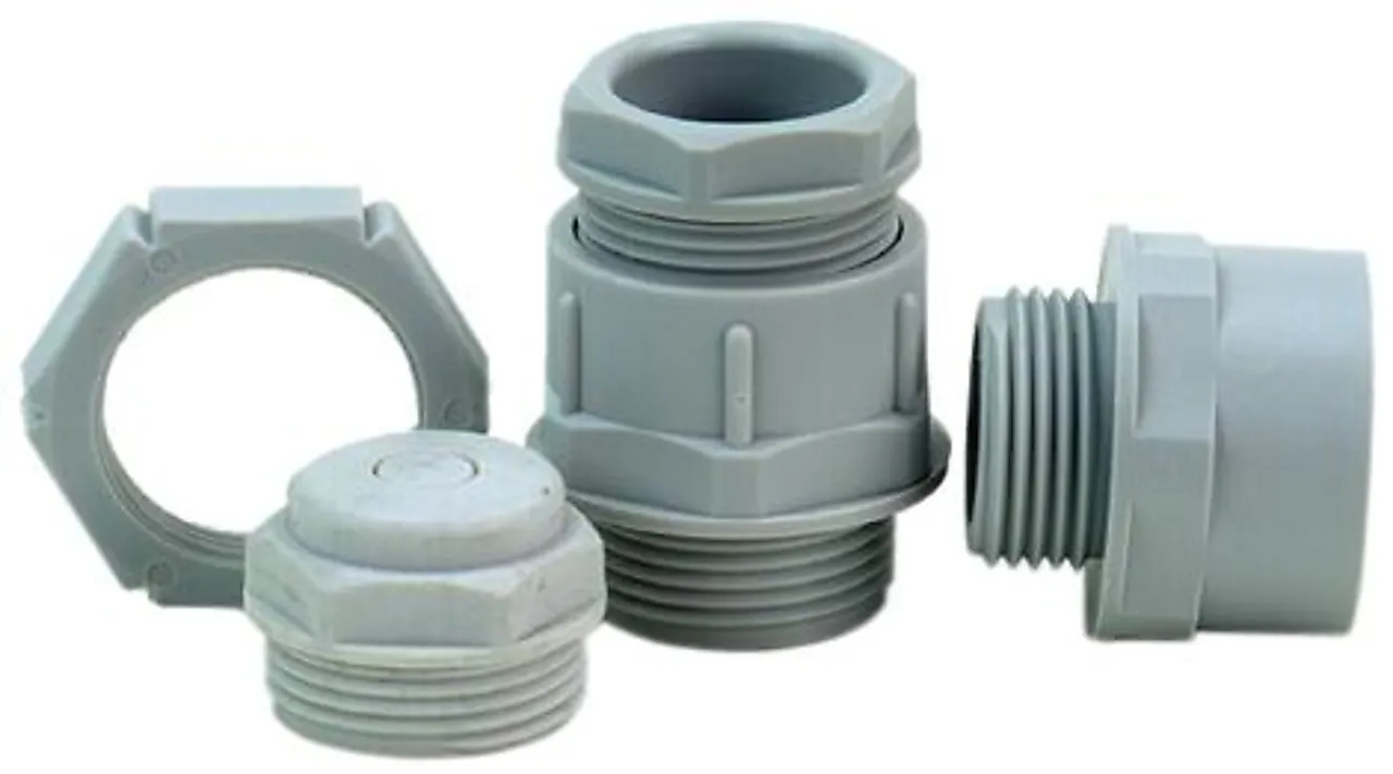 Tettningshylse 22,5mm kompl nippel & mutter 2 stk/pose