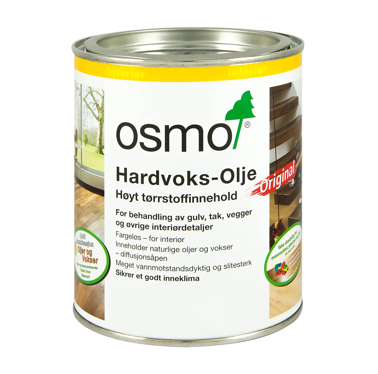 Hardvoksolje 3065 0,75 liter semi-matt Hardvoksolje 3065 0,75 liter semi-matt