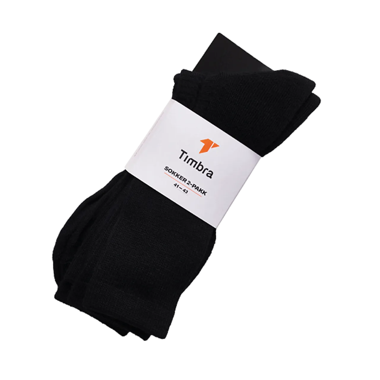 Timbra ullsokk 2pk svart 35-37 null - null - 2 - Miniatyr