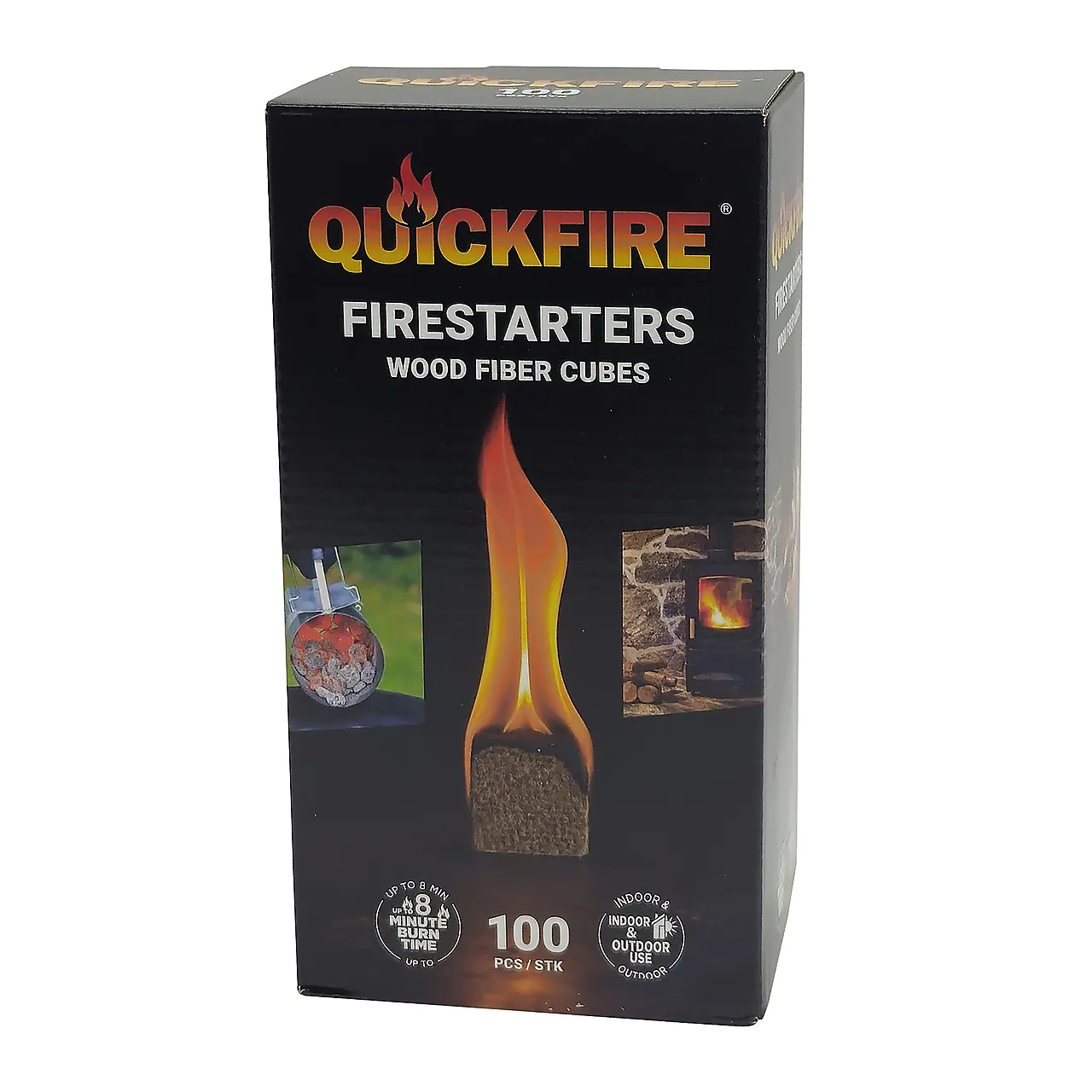 Trefiberkubber 100stk Quickfire