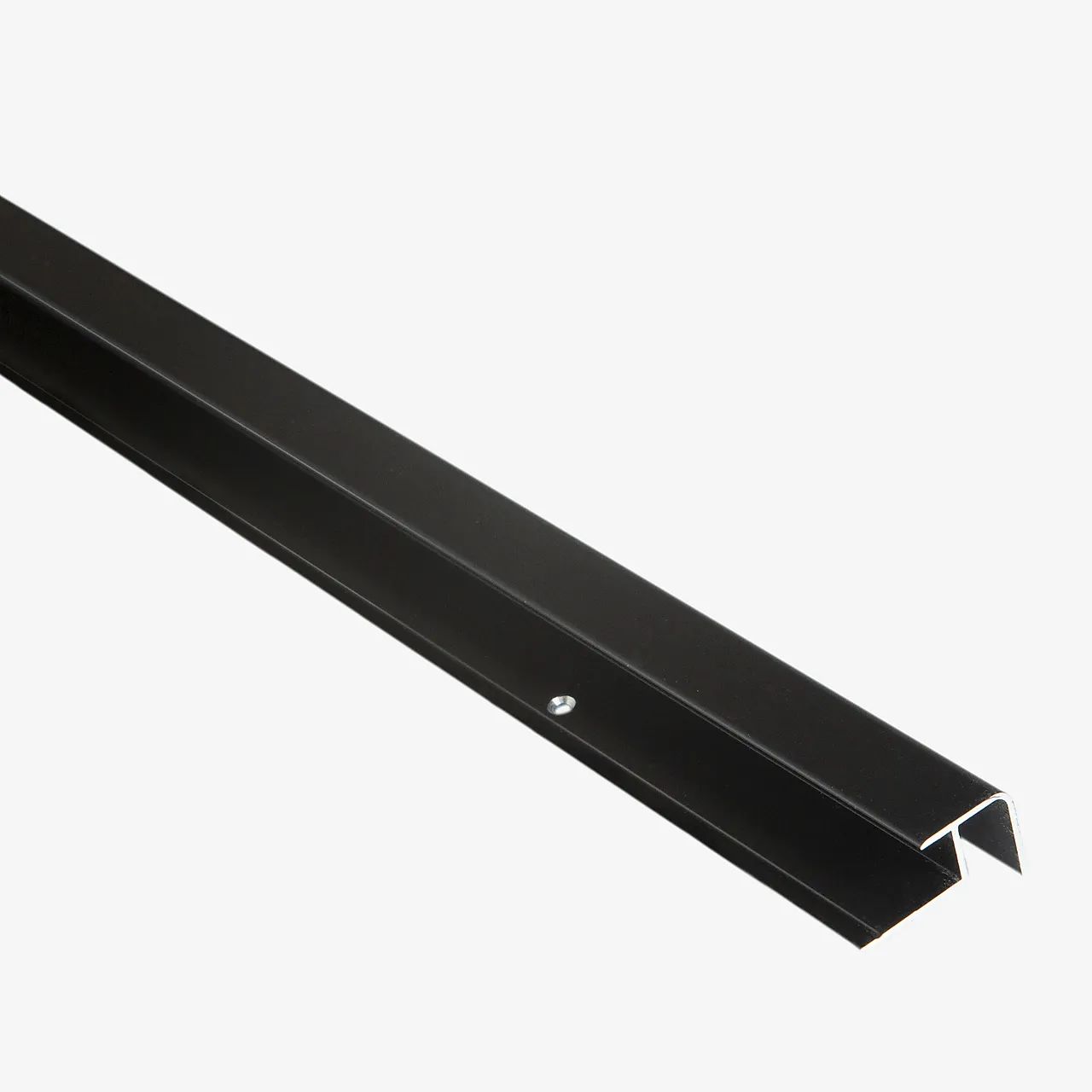 Hjørneprofil utvendig sort aluminium 2400 mm