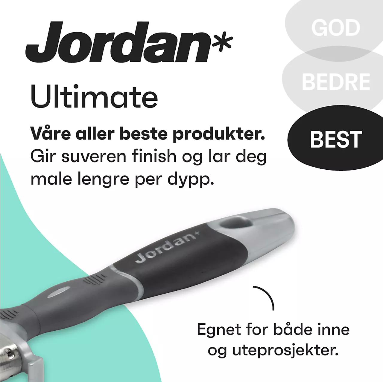 Malerull Ultimate for vegg og tak 18 cm null - null - 2 - Miniatyr