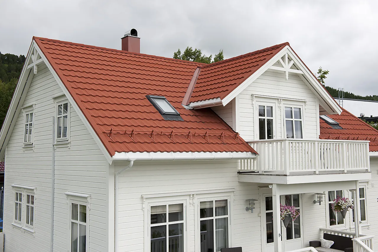 Takplate teglrød null - null - 2 - Miniatyr