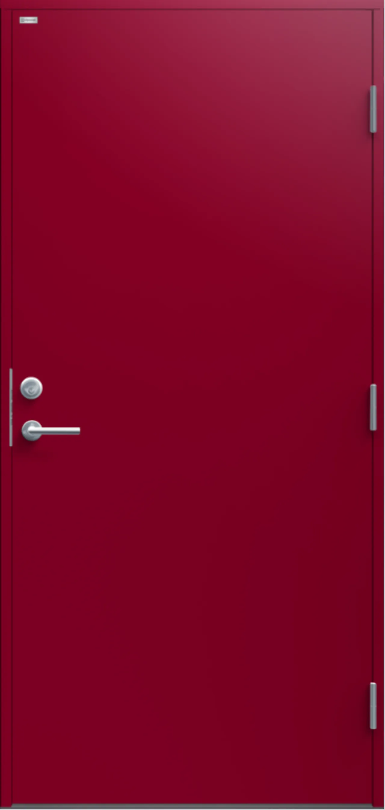 Dør yd rose tett 9x21 h