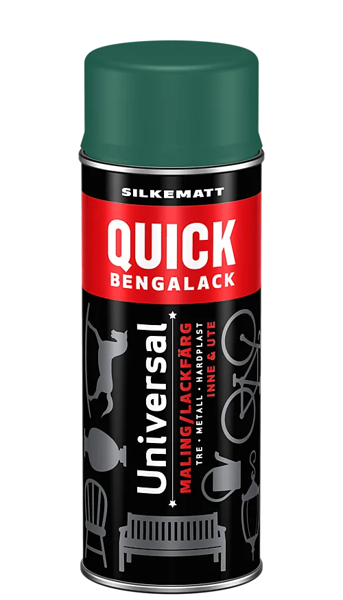 Bengalack spray kalsedon grønn silkematt 400 ml