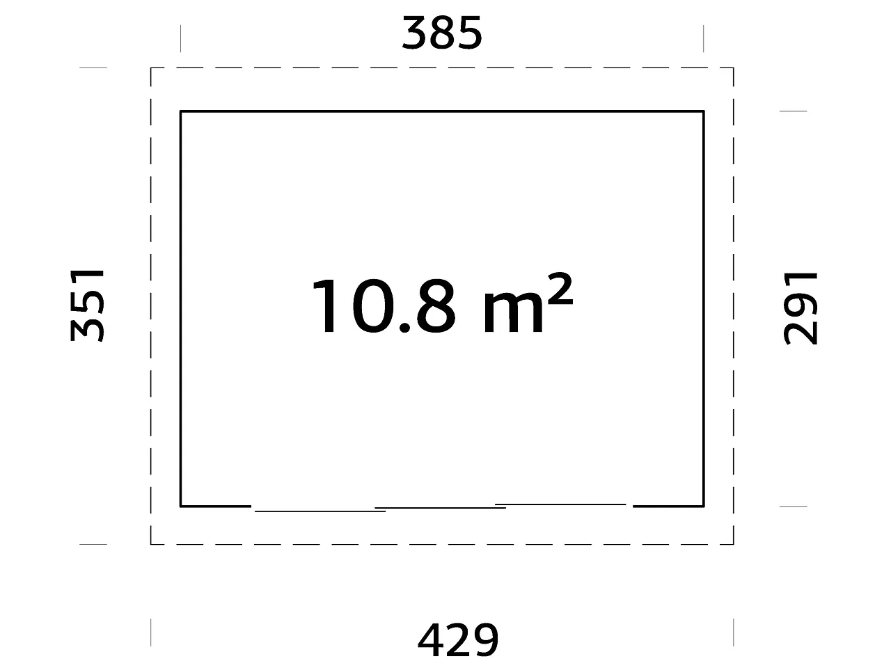 Hagestue Lydia 10,8 m² slide null - null - 3 - Miniatyr