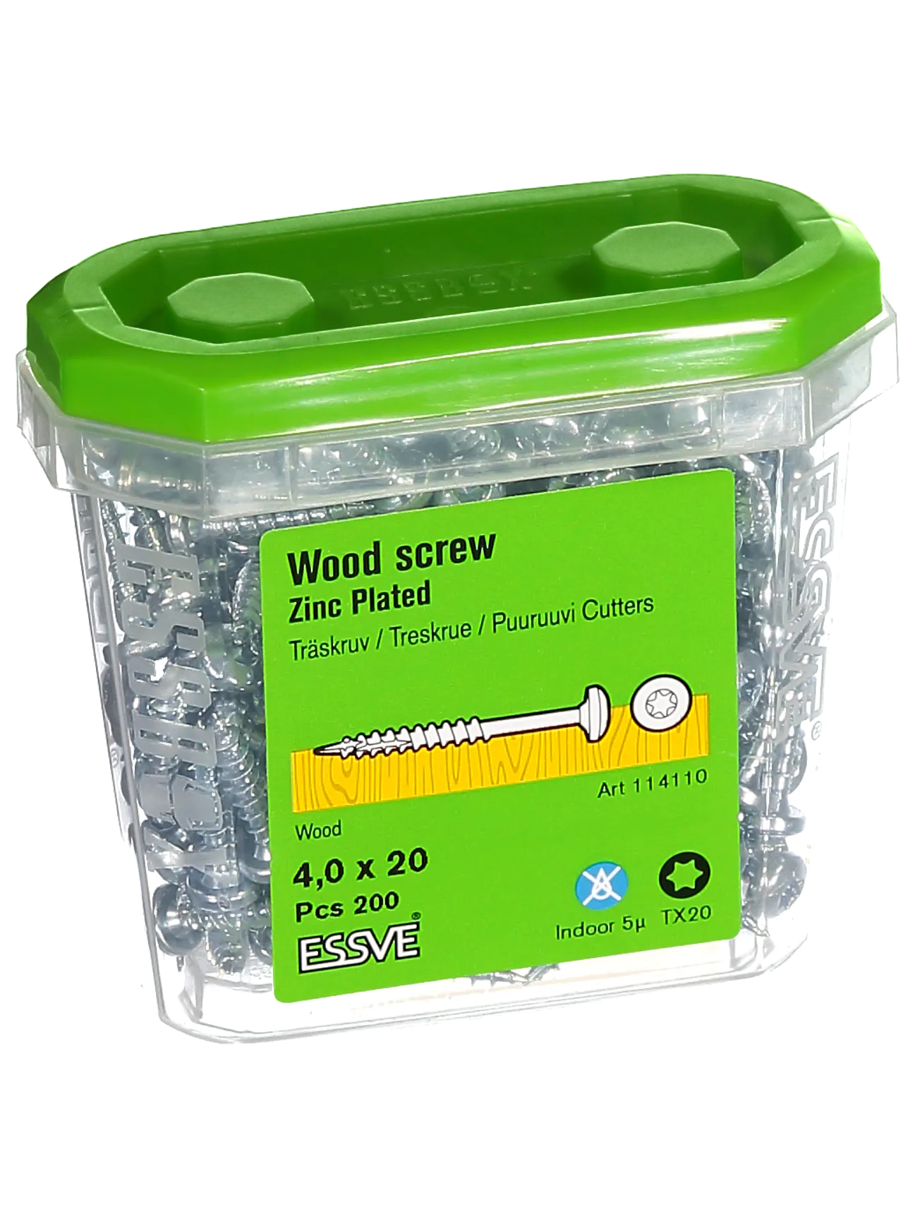 Treskrue inv ph 4x20 fzb a-200panhode null - null - 3 - Miniatyr