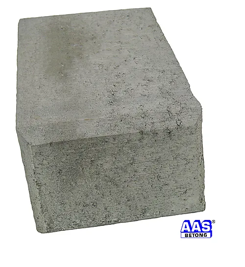 Støttemurblokk glatt sving 25x32x17 cm