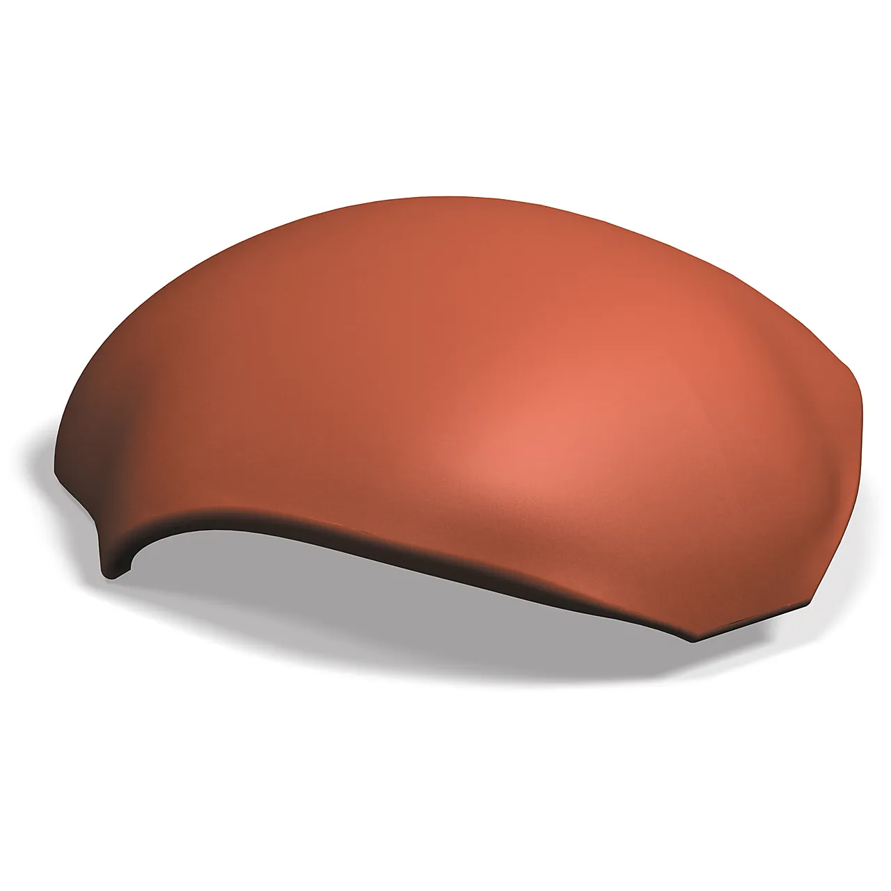 Valmklokke teglrød/svart ubehandlet