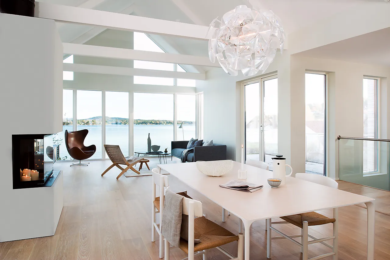 Parkett 1-stav Eik Coral Castle plank naturolje