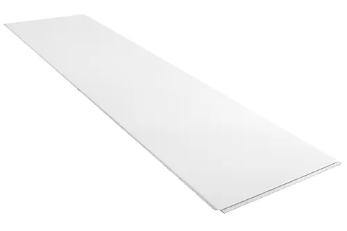 Arbor sponpl vegg sp våtr 2440 hvit 12mm x 620 x 2440 fuktb n/f fas 2s