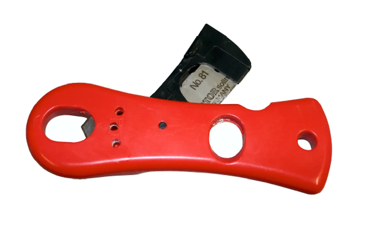 Patronkniv rød essveessve Patronkniv rød essveessve