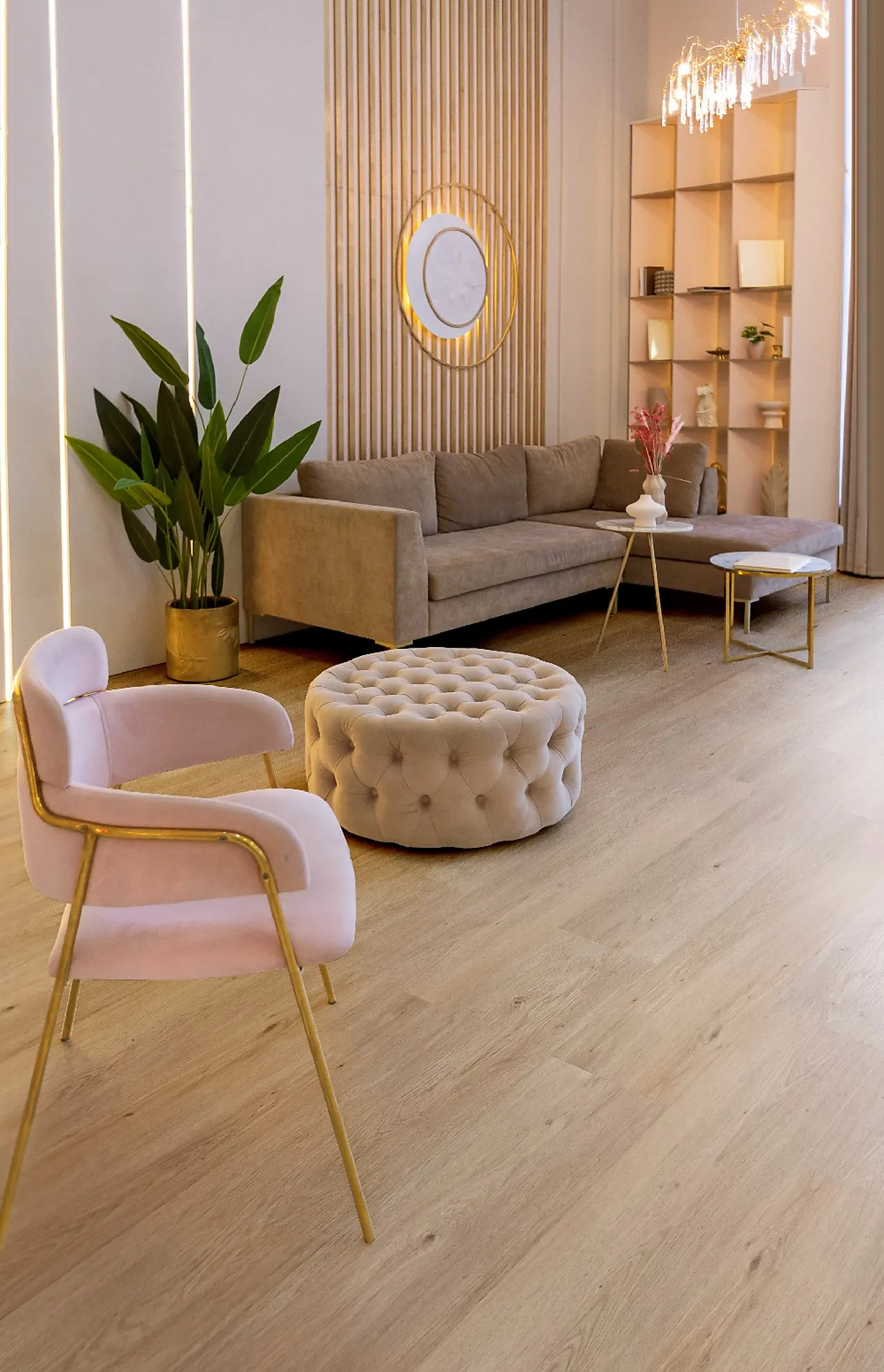 Fusionvinyl gulv gimle lys eik