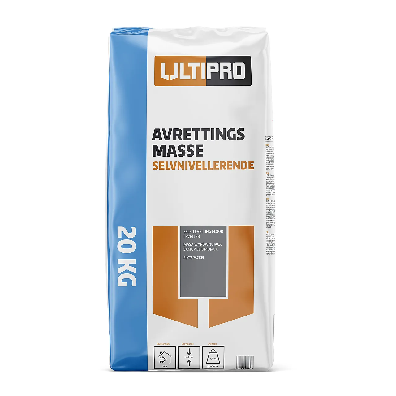 Ultipro avrettingm selv 20kg Ultipro avrettingm selv 20kg