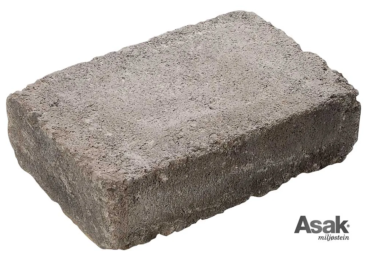 Belegningsstein Herregård 1/1 gråmix 20x13,5x6 cm Belegningsstein Herregård 1/1 gråmix 20x13,5x6 cm