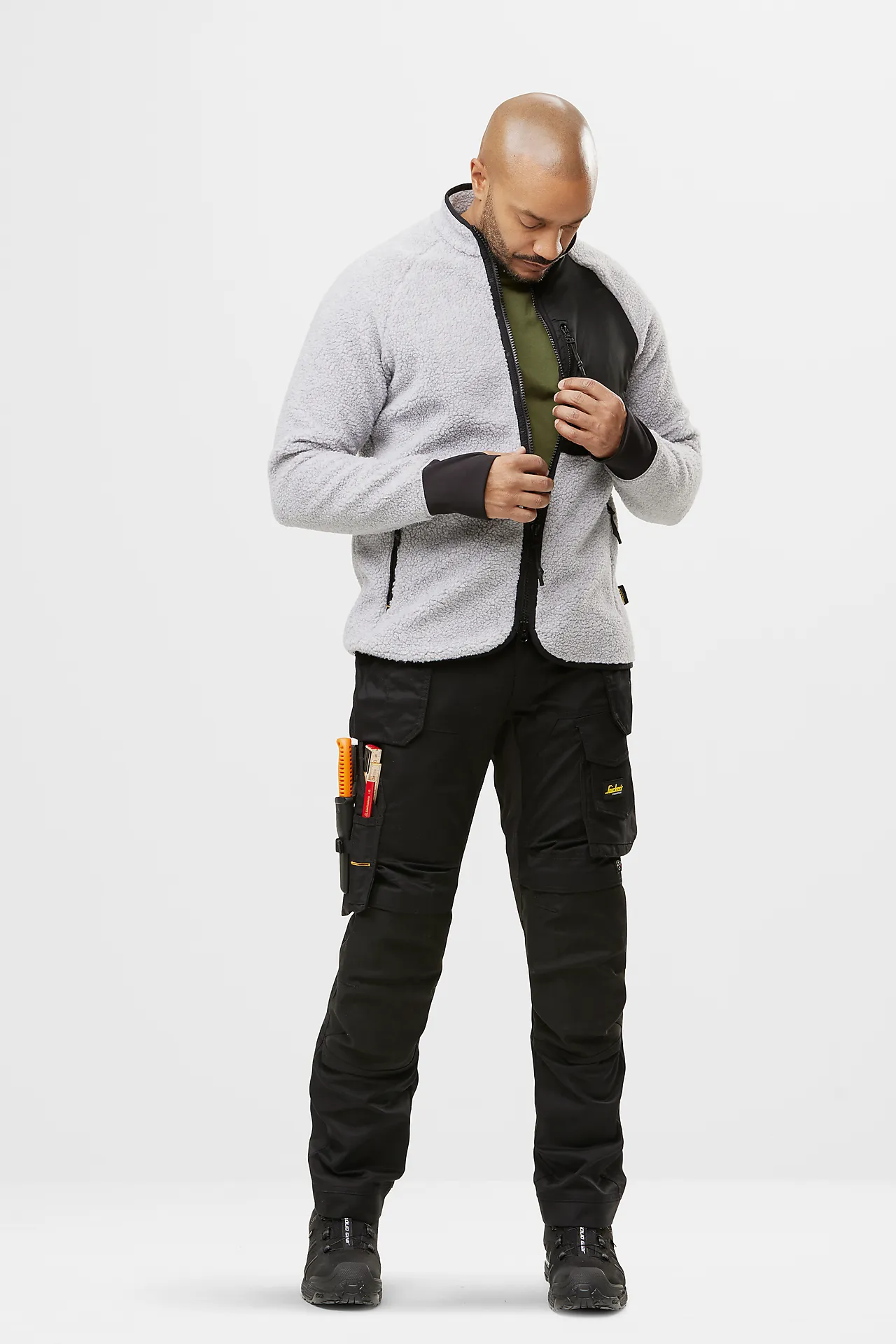 Håndverksbukse 6241 AllroundWork Sort  148 null - null - 2 - Miniatyr