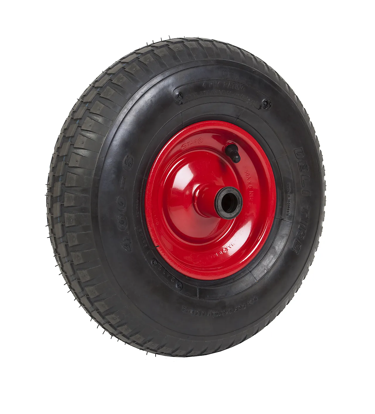 Hjul 4.00X6, 4 lag til hagebår Hjul 4.00X6, 4 lag til hagebår