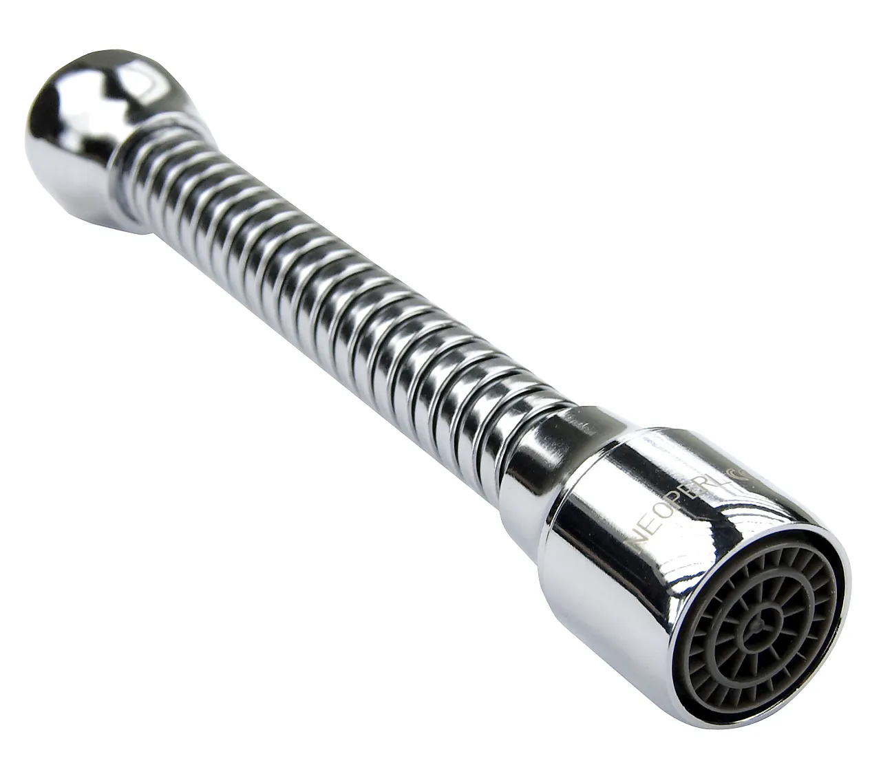 Kjøkkendusj m.ledbar slange m22 krom forlenger ca 14cm