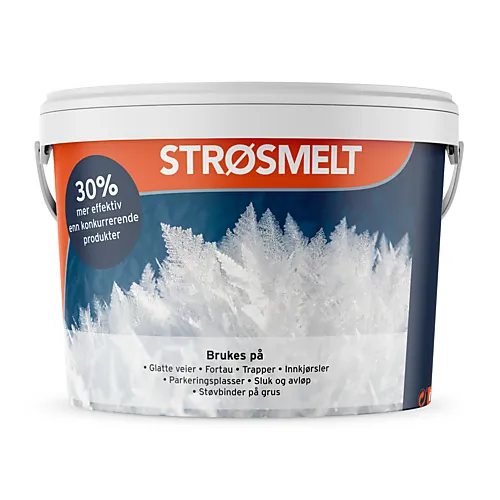Strøsmelt 10L mot snø og is