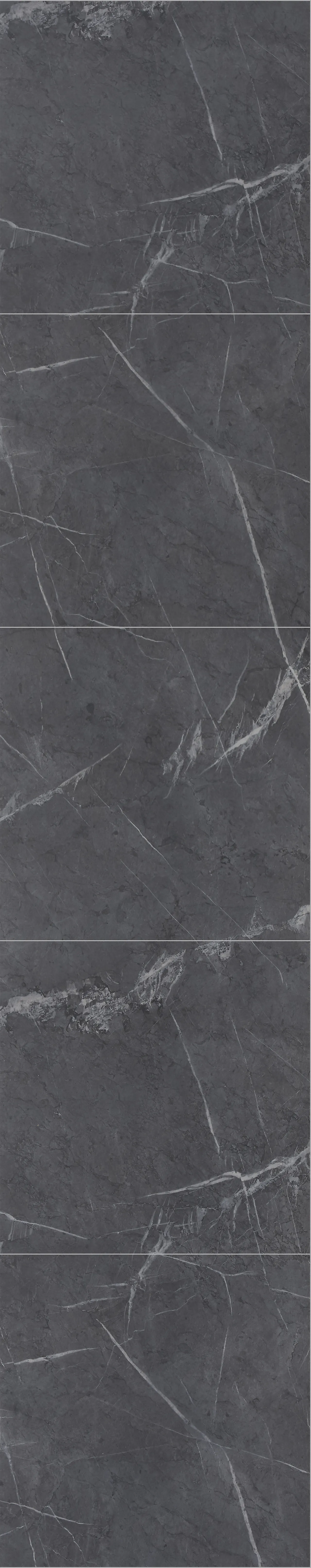 Badersomspanel 2272lm600 black marble 60x60cm 10x620x3020