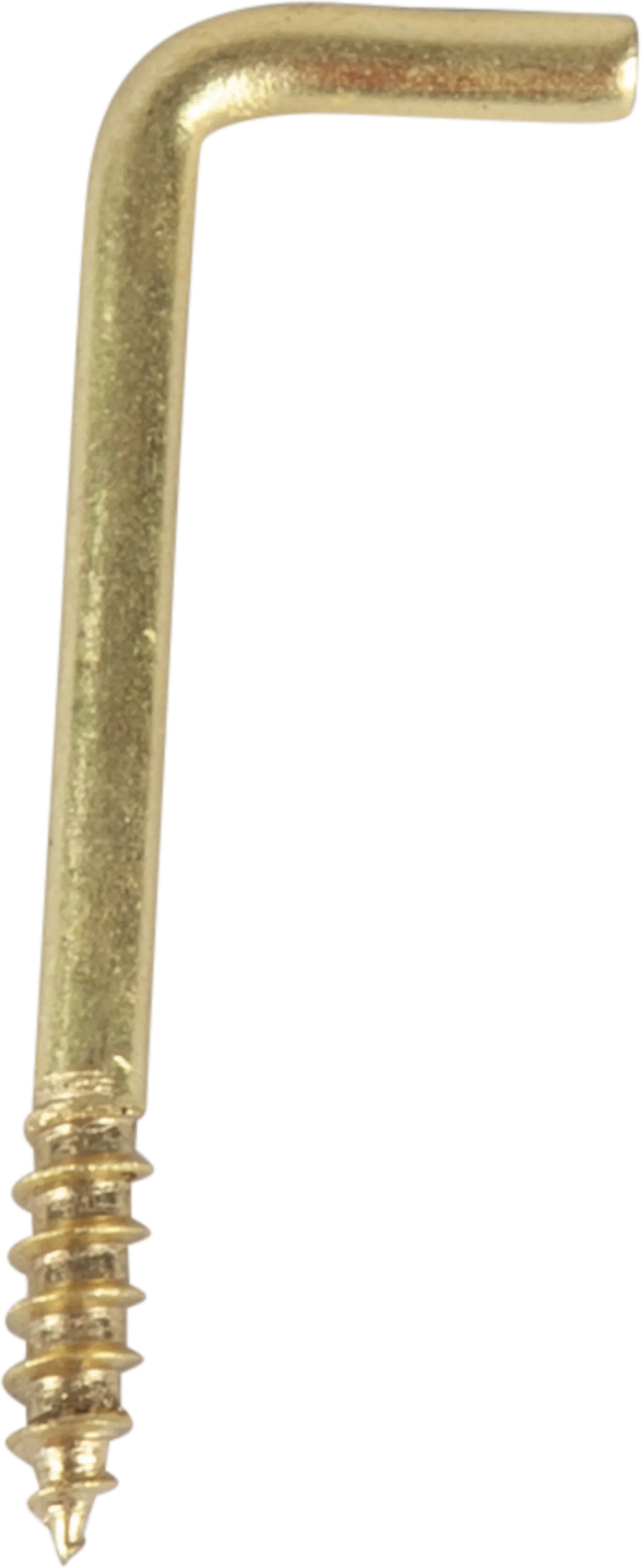 Vinkelkrok 7 mess 40x2,7mm a-6messing null - null - 3 - Miniatyr